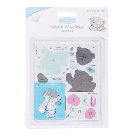 Frolicking Me to You Bear Layered Dies (Pack of 2) £8.10